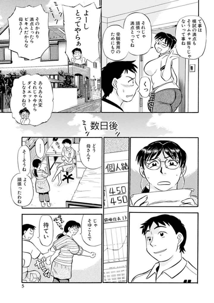 母さん朝まで抱くよ！！〜幸恵シリーズ総集編〜のエロ漫画_6
