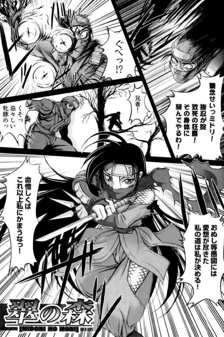 妖艶くのいち〜露に濡れた朱き華のエロ漫画_2