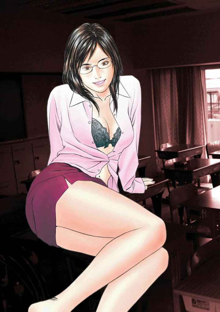 女教師堕ちるのエロ漫画_2