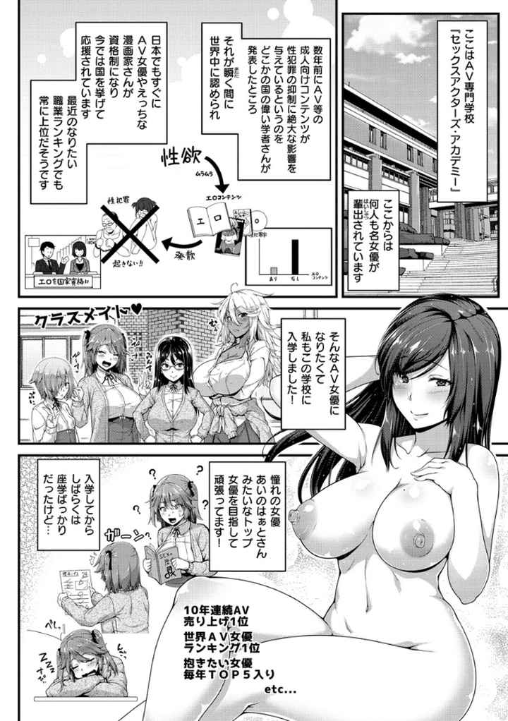 AV授業はじめるよっのエロ漫画_4