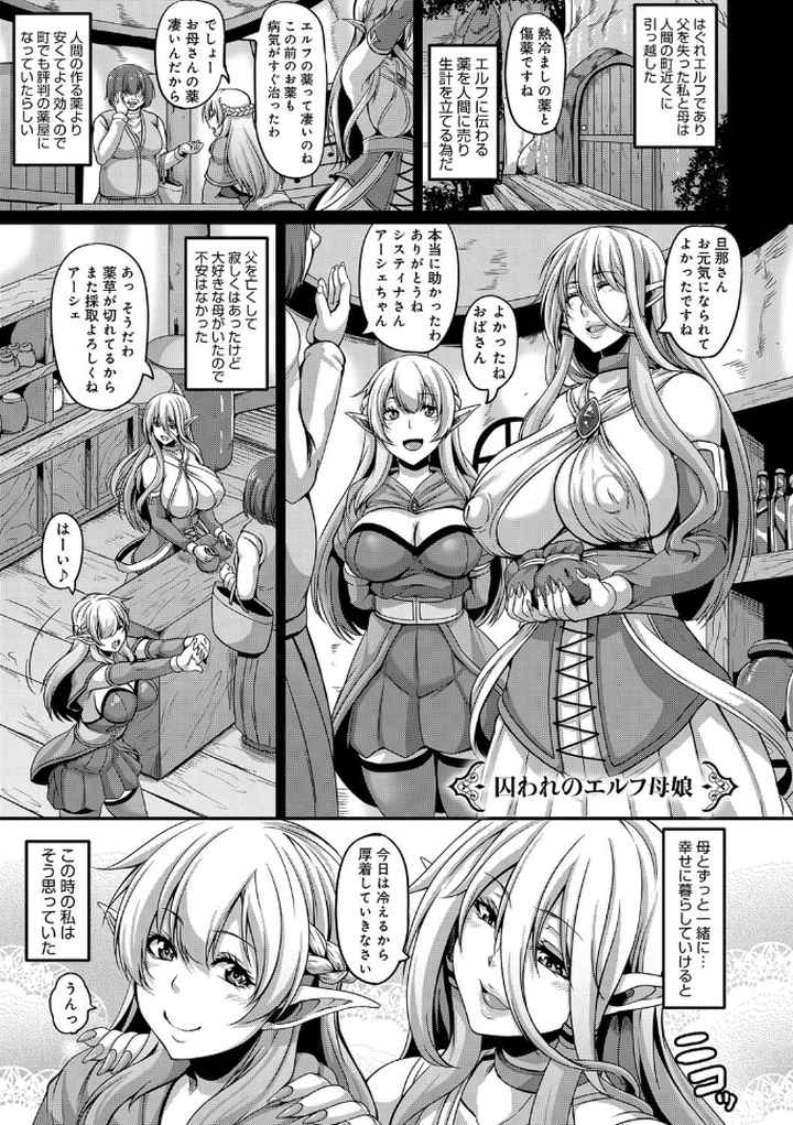 愛嬢の淫辱エルフのエロ漫画_3